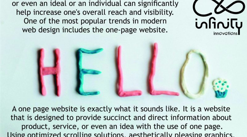 Single Page Website